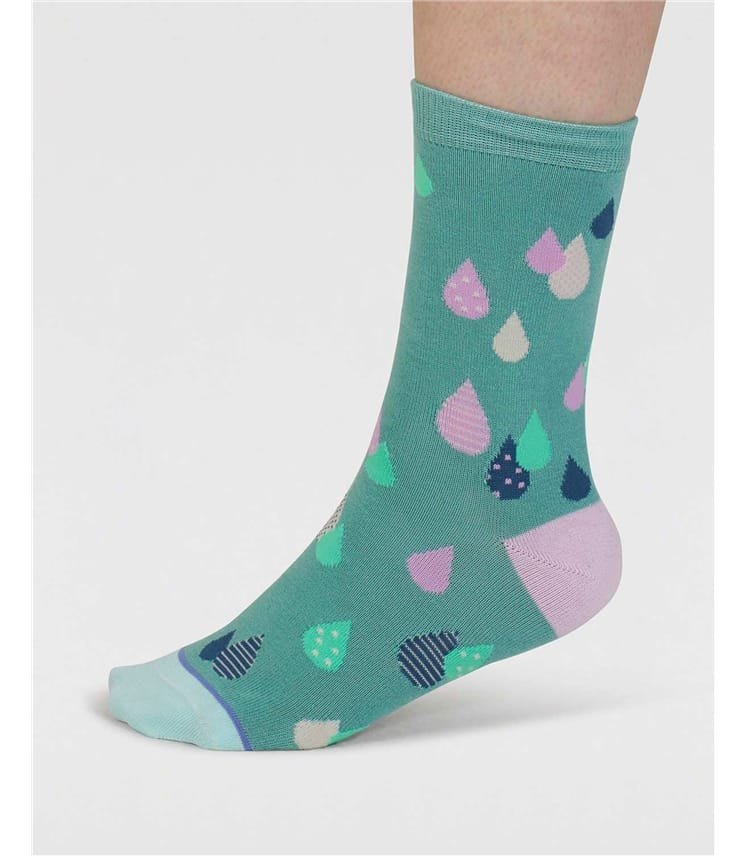 Wetter-Socken aus Bio-Baumwolle – Oriane