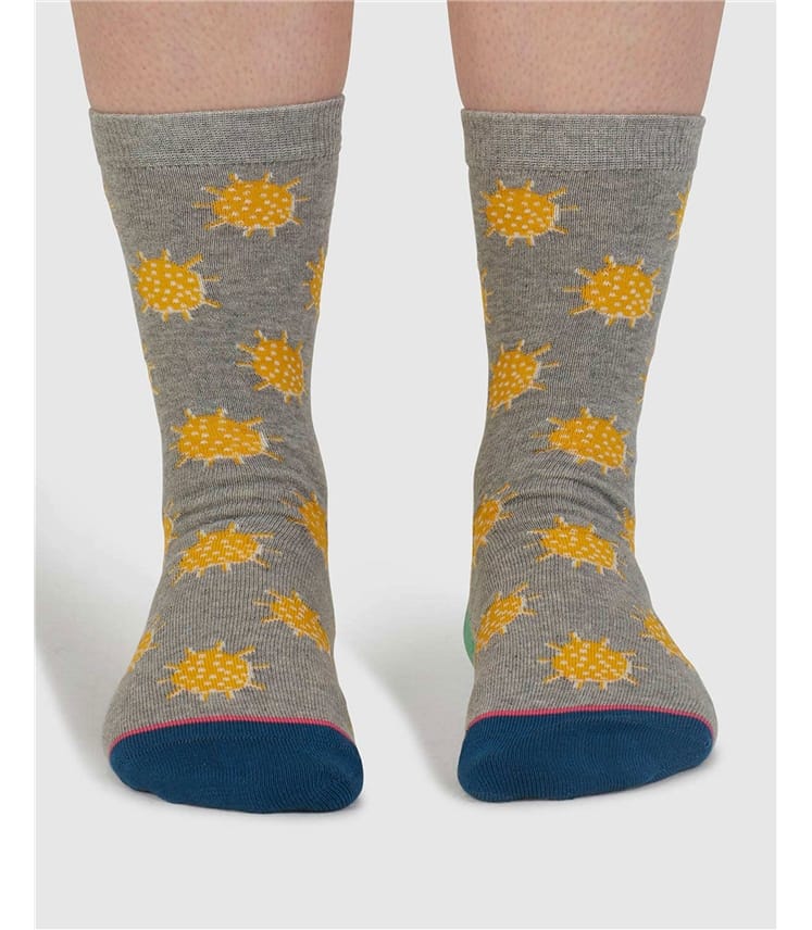 Socken aus Bio-Baumwolle, Wetter – Oriane