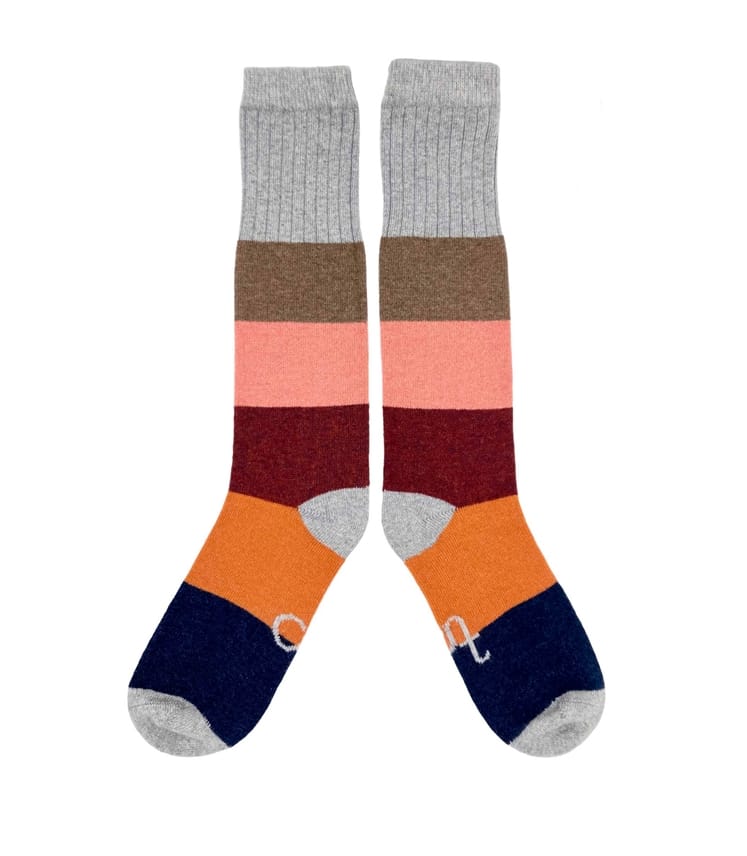 Ladies Lambswool Knee Socks