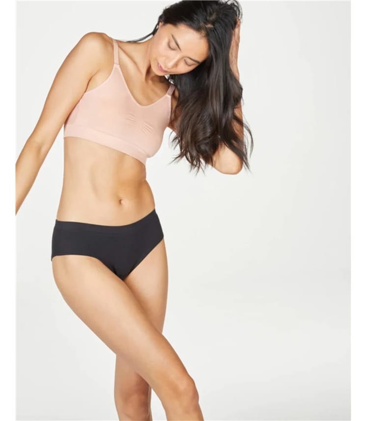 Culotte de bikini en coton biologique