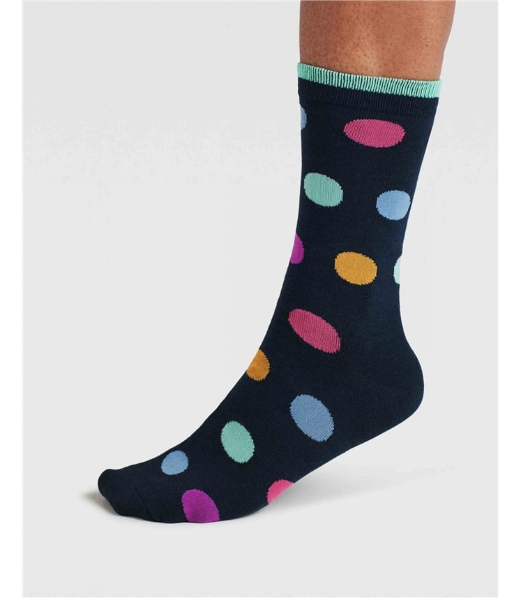 Tatum Rainbow Pattern Bamboo 4 Sock Gift Box