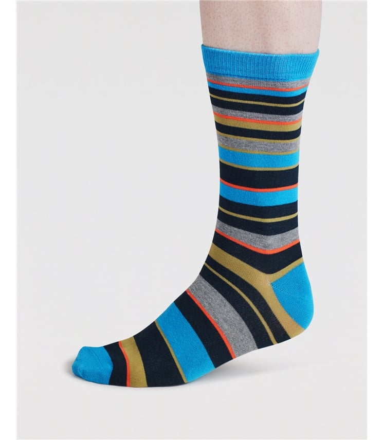 Mens Collins Beer Bamboo 4 Sock Gift Box
