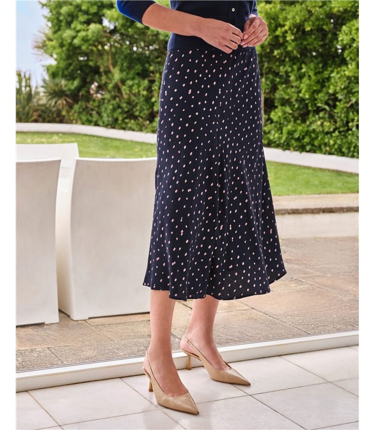Flippy Printed Skirt