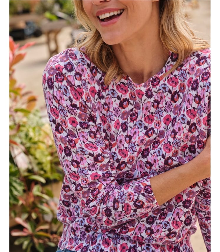 Floral Printed Jumper