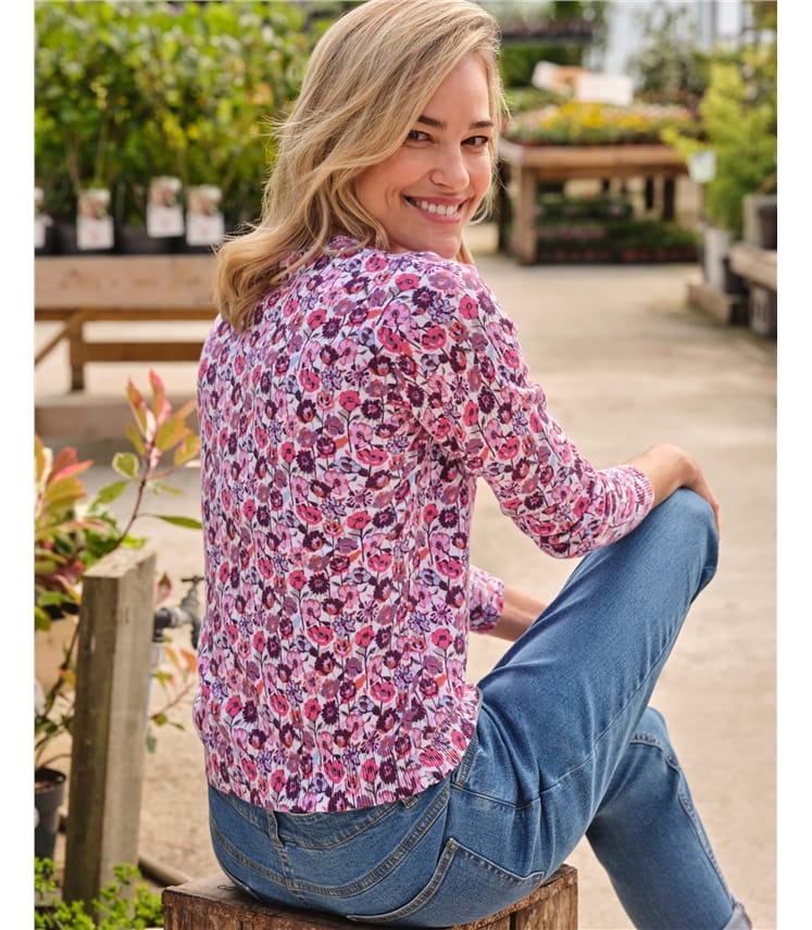 Floral Printed Jumper