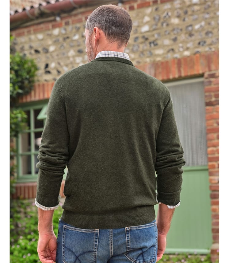 Cashmere Merino Crew Neck Jumper