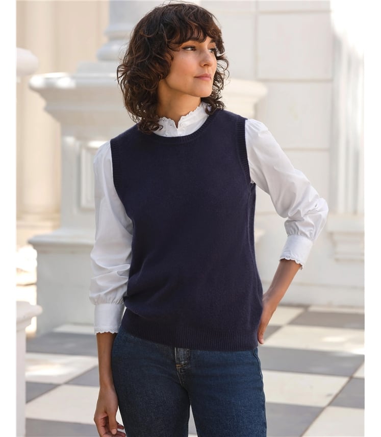 Cashmere Knitted Tank