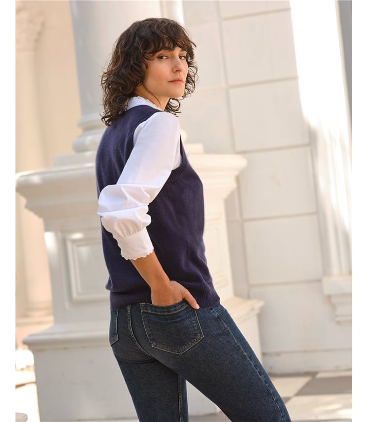 Cashmere Knitted Tank