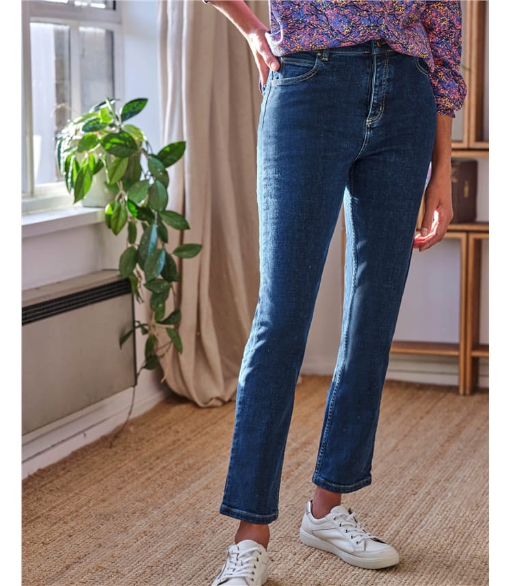 High Waisted Tapered Jeans for Women - Up to 79% off