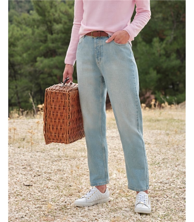 Essential Organic Cotton Boyfriend Jeans