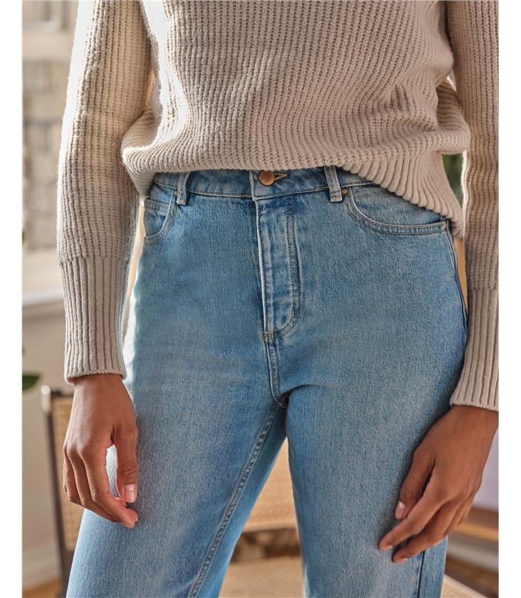 Essential Organic Cotton Boyfriend Jeans