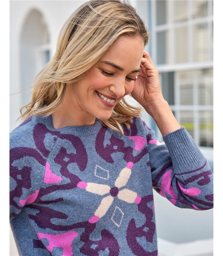 Tile Print Jumper