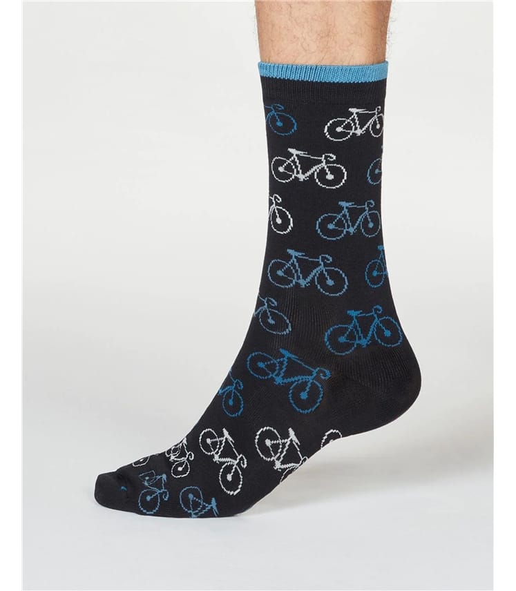 Multi | Mens Benrus Bike Socks In A Bag | WoolOvers US