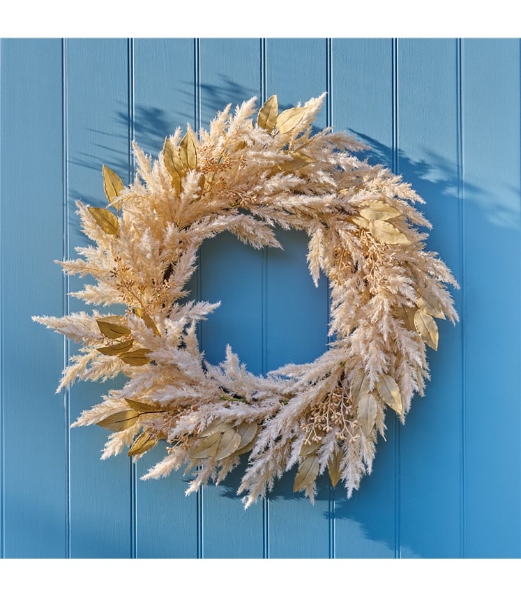 Pampas Grass Wreath