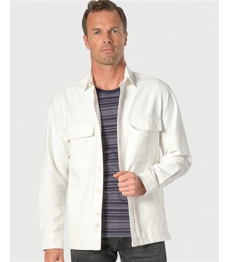 Lightweight overshirt sale