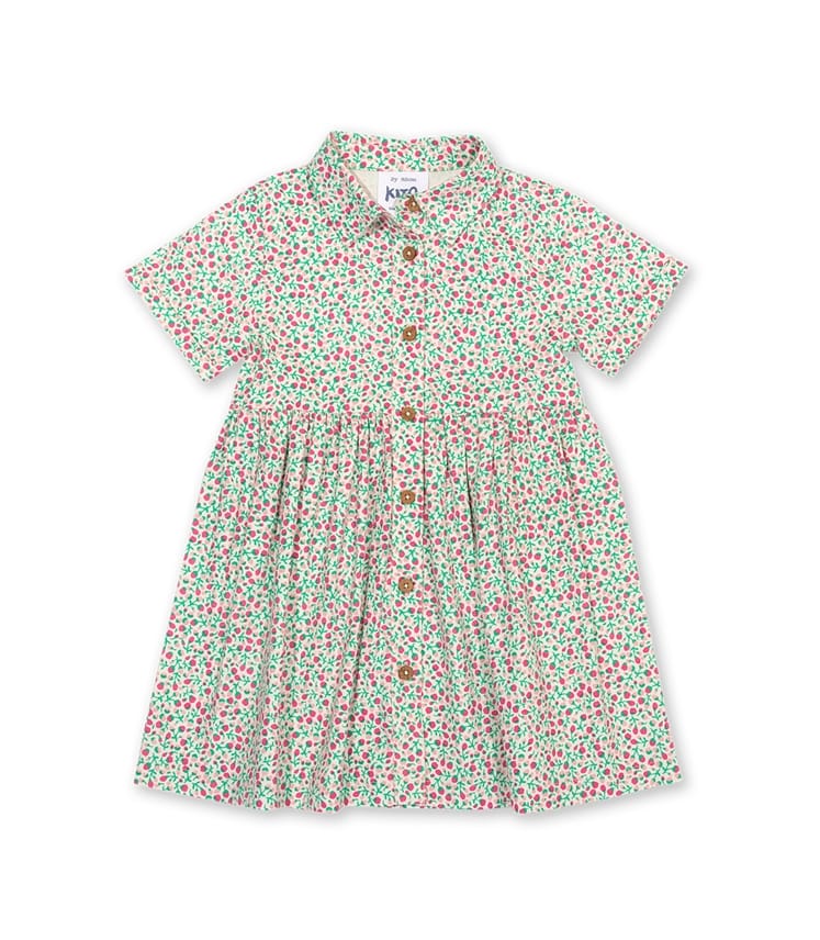 Multi | Little Bud Dress | WoolOvers UK