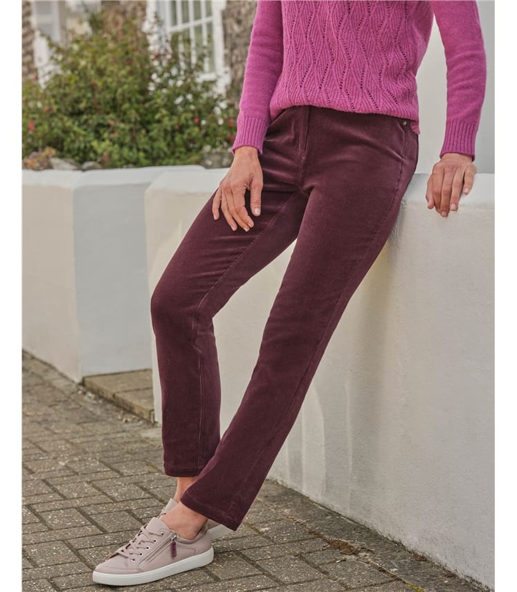 Cordhose aus Bio-Baumwolle für Damen