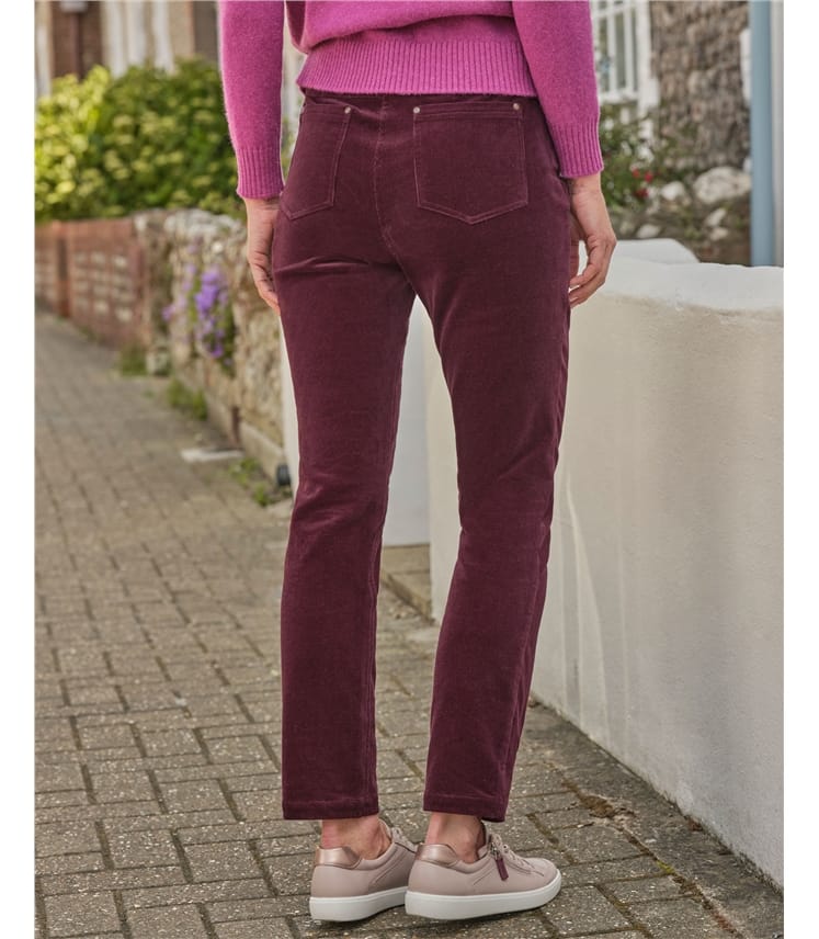 Cordhose aus Bio-Baumwolle für Damen