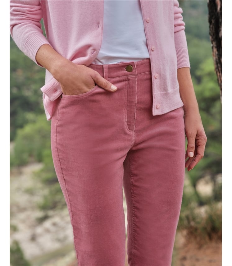 Cordhose aus Bio-Baumwolle für Damen