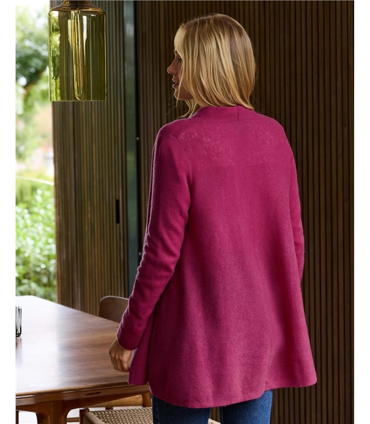 Gassato Lightweight Cashmere Swing Cardigan