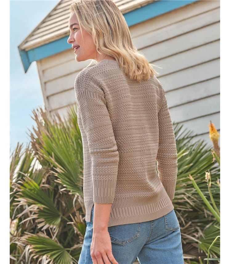 Cotton Textured Jumper