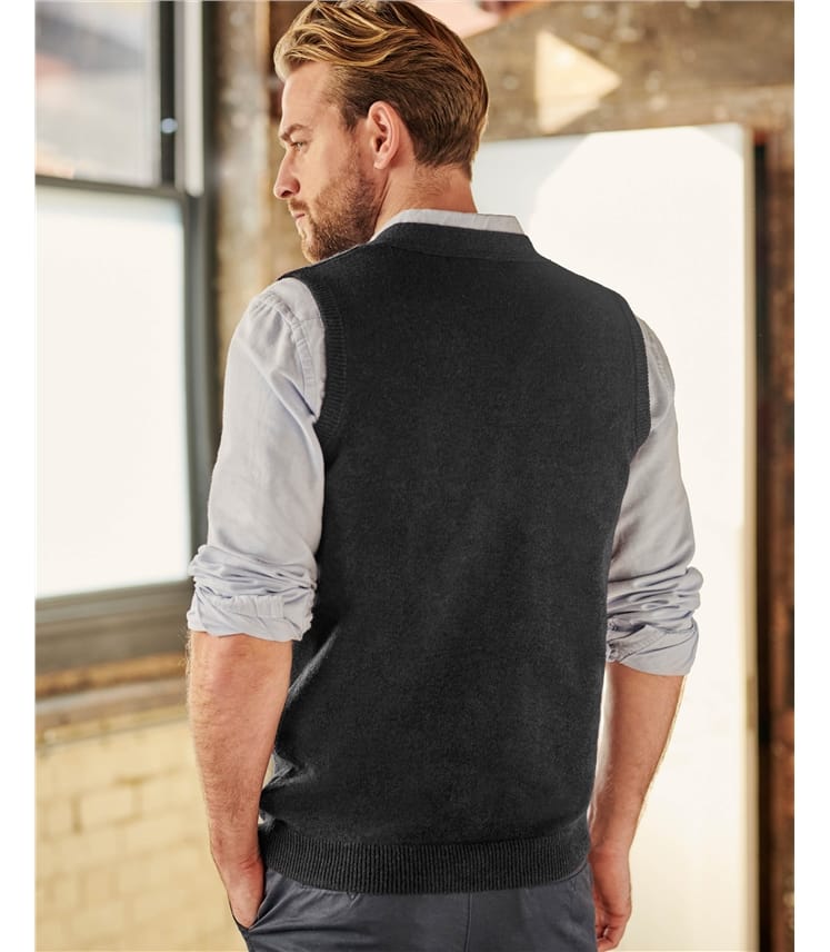 Lambswool Knitted Vest