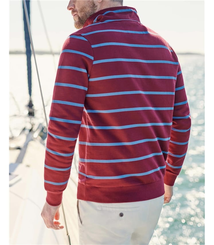 Cotton Half Zip Jumper