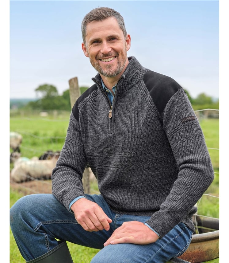 100% Pure Wool Hill Walker Jumper