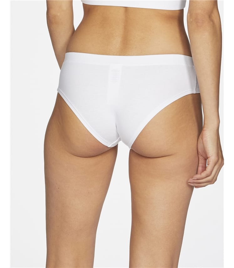 Culotte de bikini en coton biologique