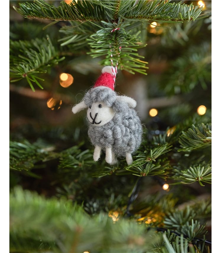 Felt Christmas Decorations | WoolOvers UK