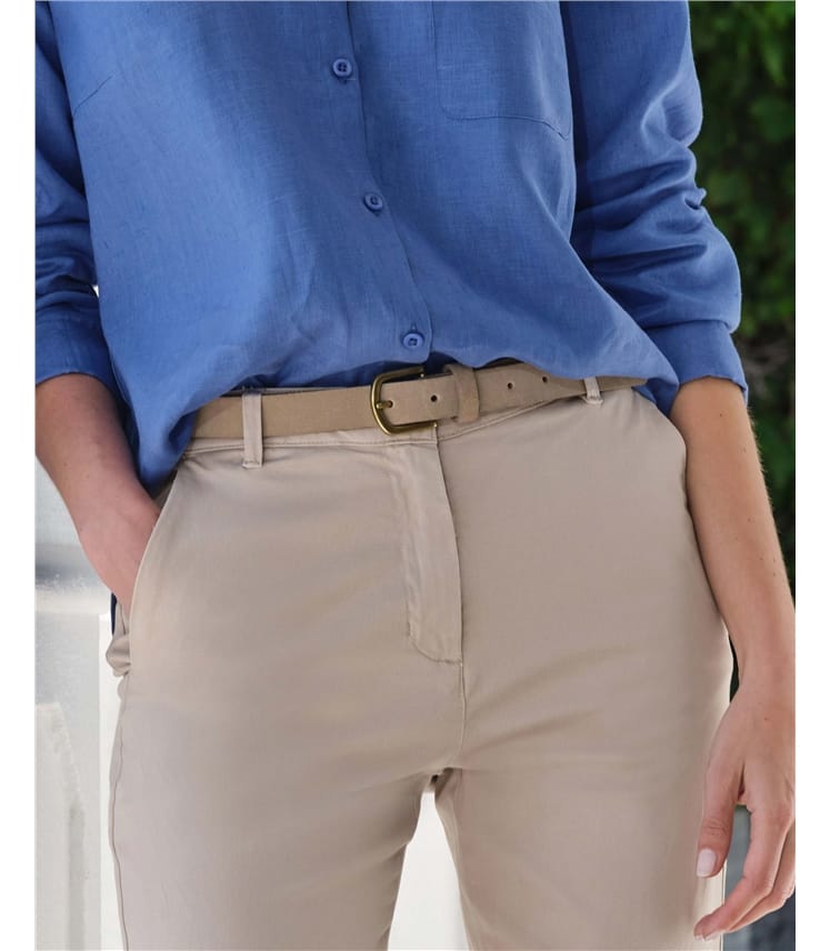 Wide Leather Belt