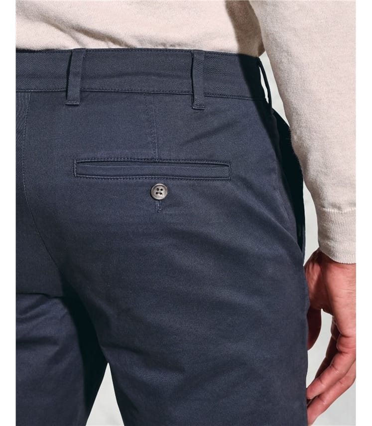 Leo Cotton Stretch Chino