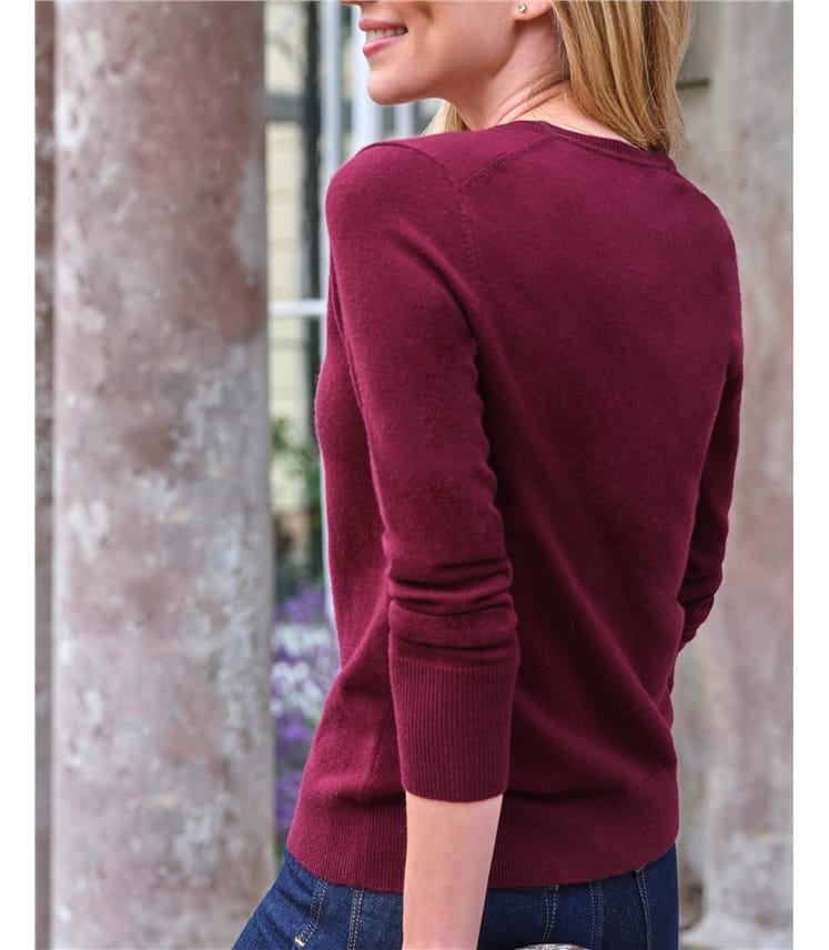 Cashmere V Neck Sweater