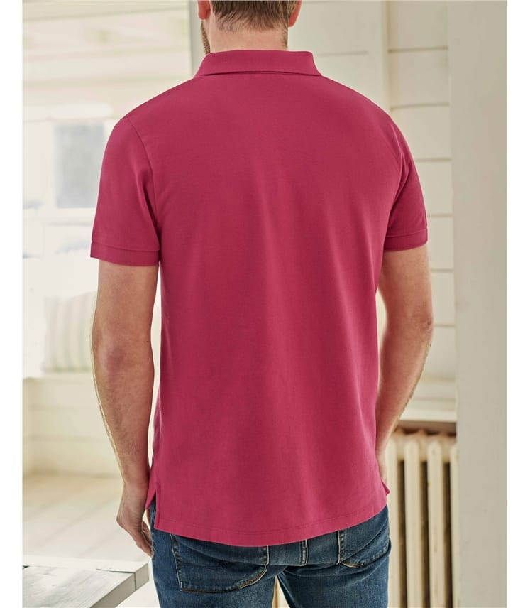 Organic Cotton Pique Polo