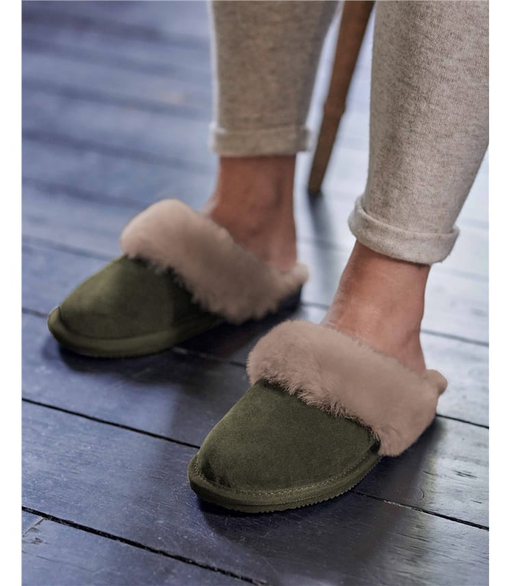 Womens Sheepskin Mule Slipper