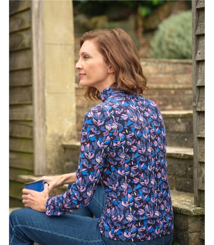 Sous-pull à col roulé - Femme - Jersey