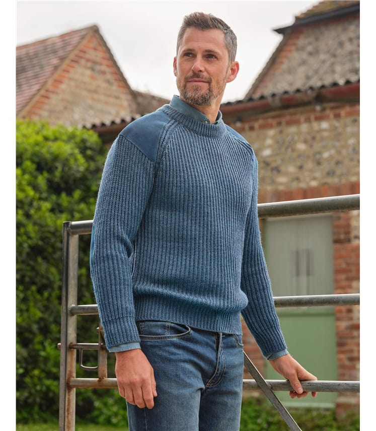 Countryman-Pullover aus reiner Wolle für Herren