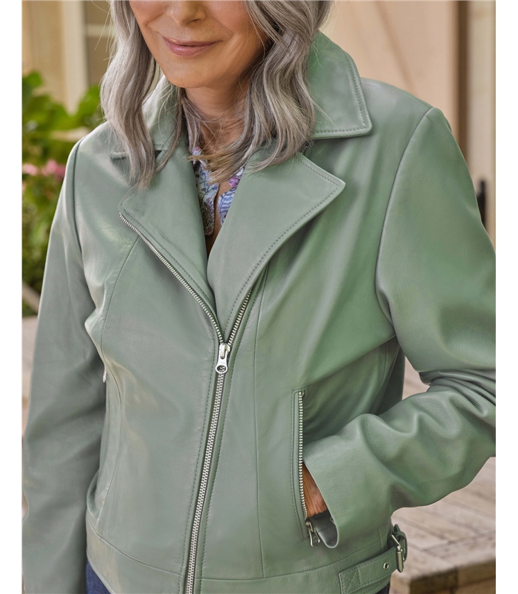 Thornhill Classic Leather Biker Jacket