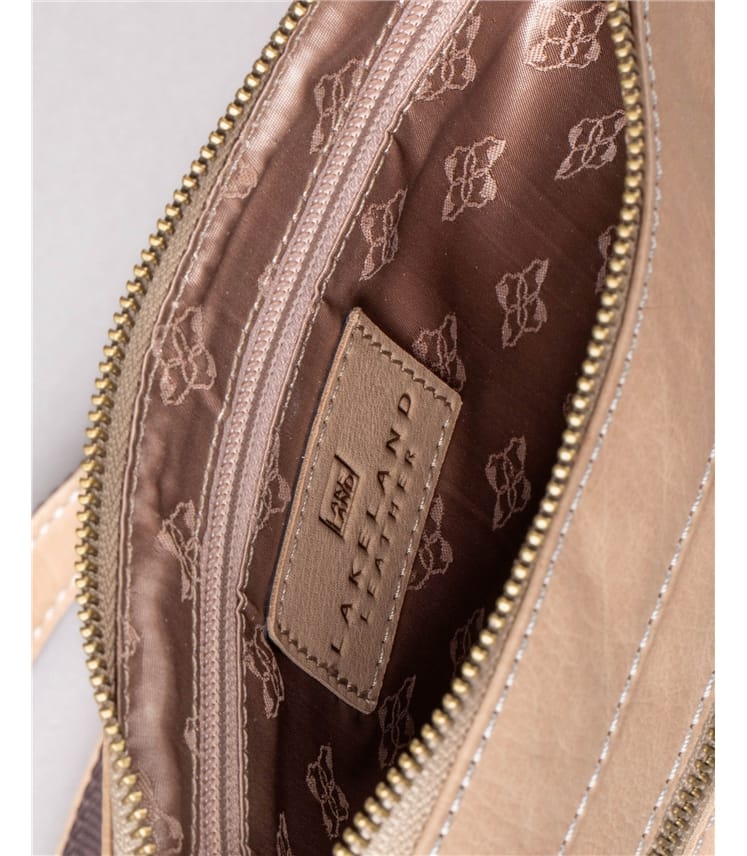 Harstone Large Leather Cross Body Bag