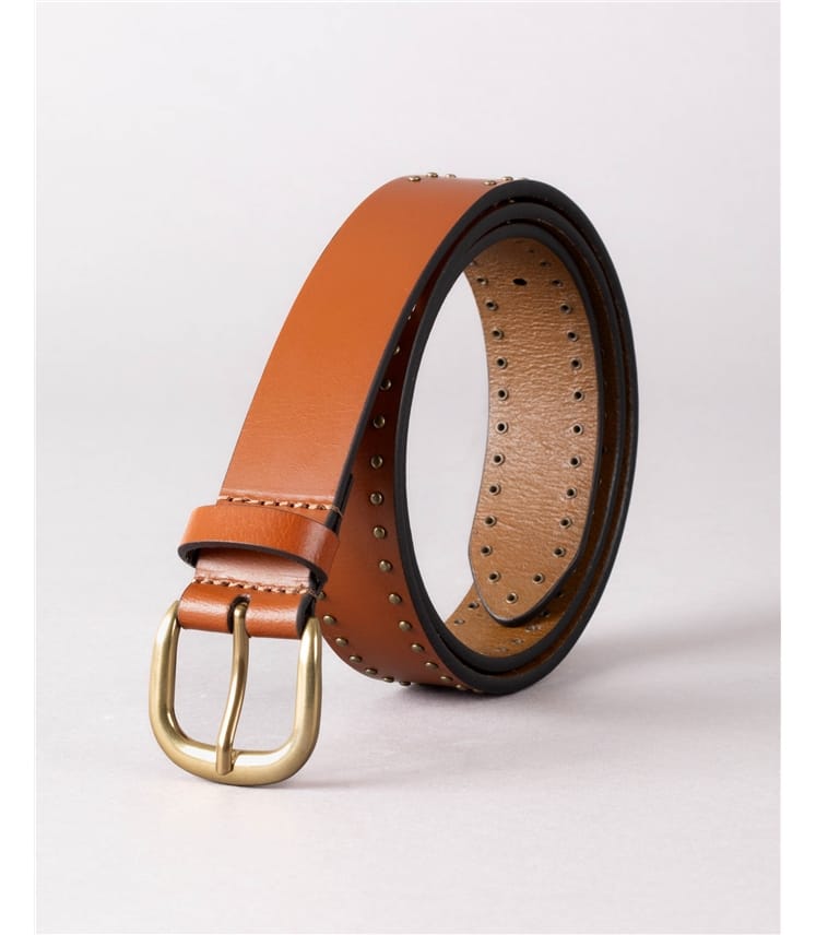 Sandale Studded Leather Belt