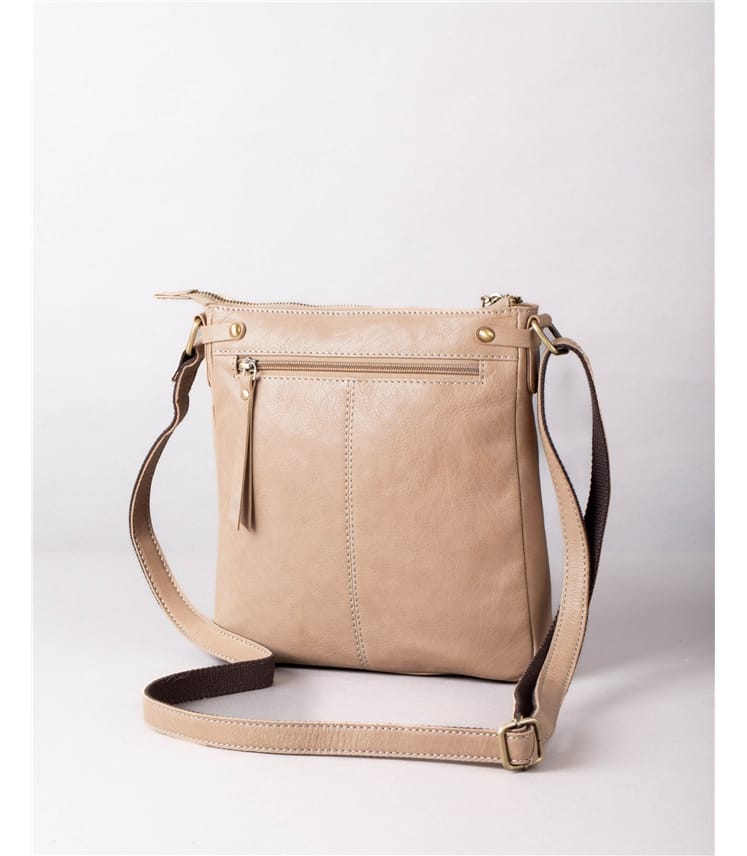 Harstone Large Leather Cross Body Bag