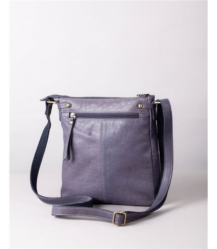 Harstone Large Leather Cross Body Bag