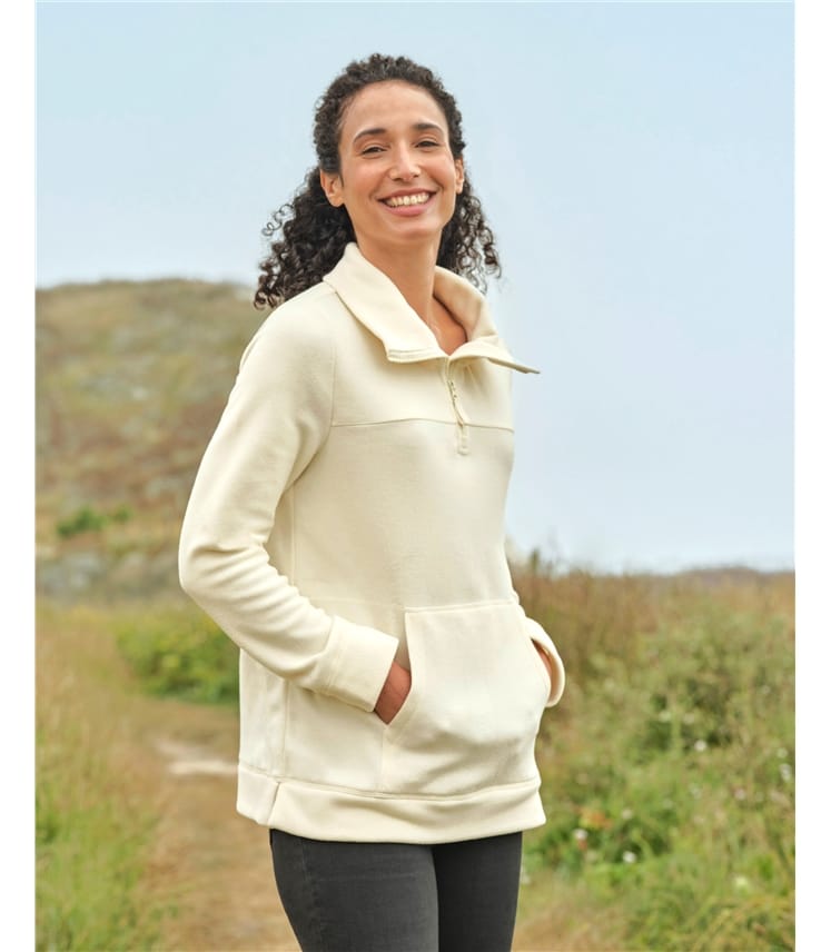 Grasmere Zip Neck Fleece Tunic