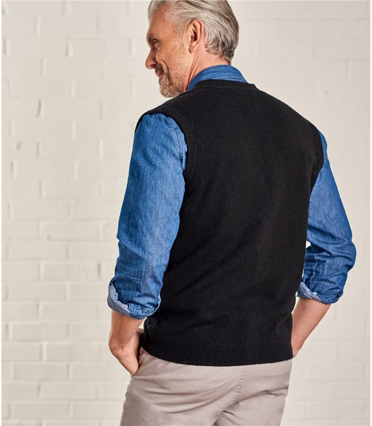 Pure Lambswool Waistcoat