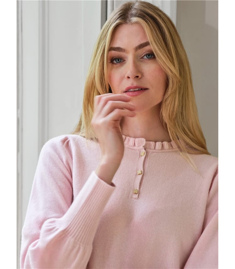 Frill jumper shirt best sale