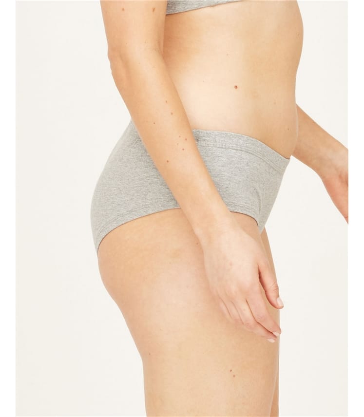 Culotte de bikini en coton biologique