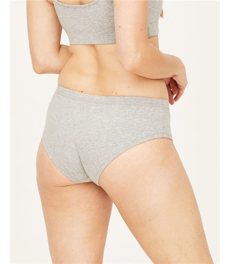 Culotte de bikini en coton biologique