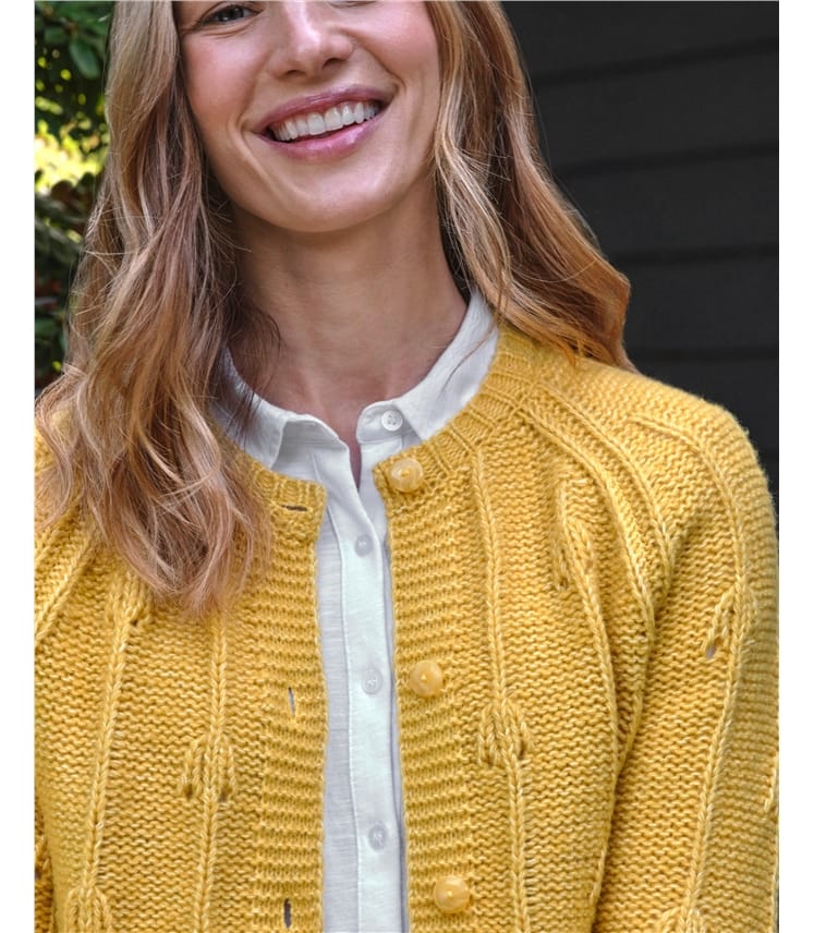 Mustard cardigan new look best sale