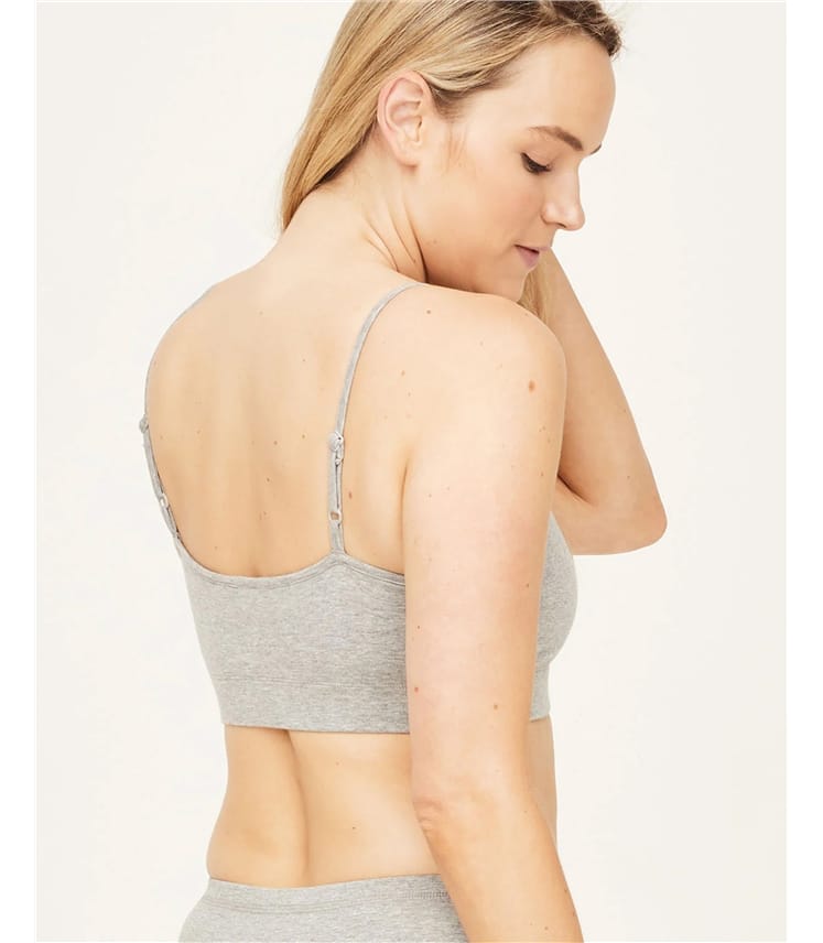 Bralette aus Bio-Baumwolle