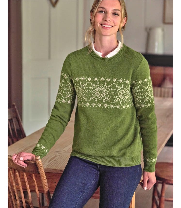 Snowflake Fairisle Jumper